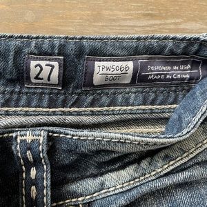 Miss Me size 27 boot cut jeans